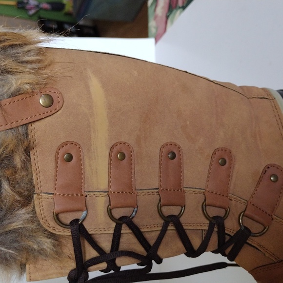 Esprit duck hunting style lined in faux fur boots - Picture 7 of 7